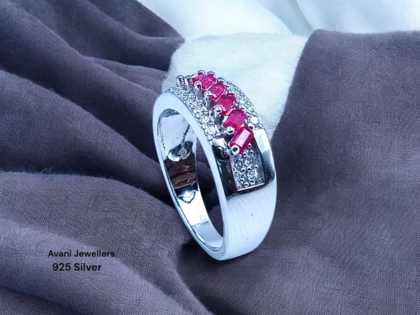 Silver Ladies Fancy Ring - 3.24, 9