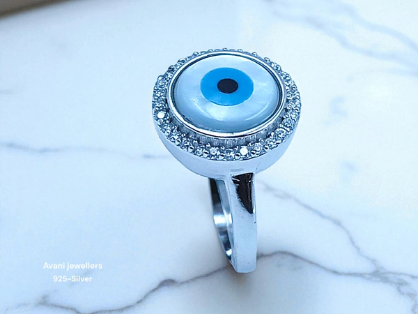 Silver Ladies Fancy Ring - 11, 2.96