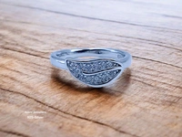 Silver Ladies Fancy Ring - 2.2, 9