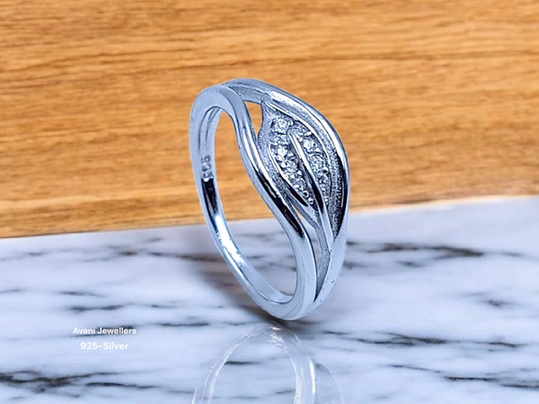 Silver Ladies Fancy Ring - 2.14, 9