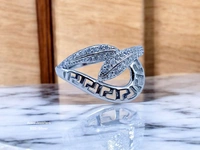 Silver Ladies Fancy Ring - 2.75, 13