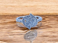 Silver Ladies Fancy Ring - 3.71, 18