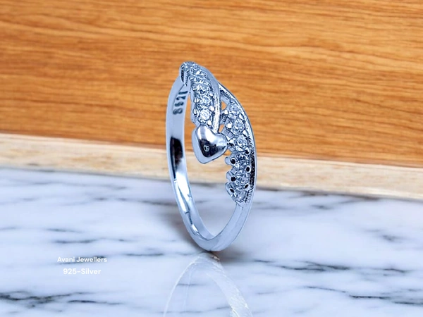 Silver Ladies Fancy Ring - 1.73, 12