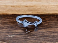 Silver Ladies Fancy Ring - 1.49, 17