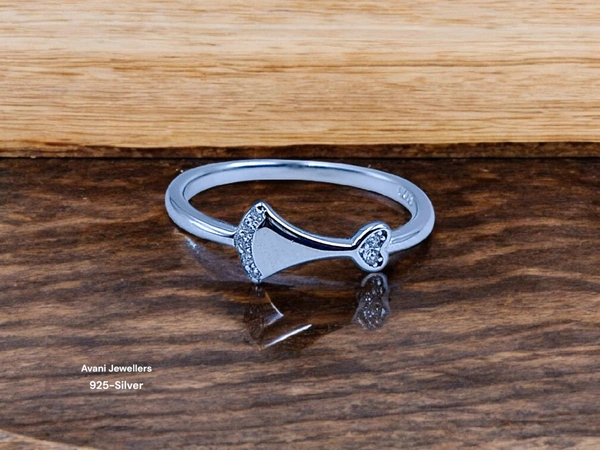 Silver Ladies Fancy Ring - 1.49, 17