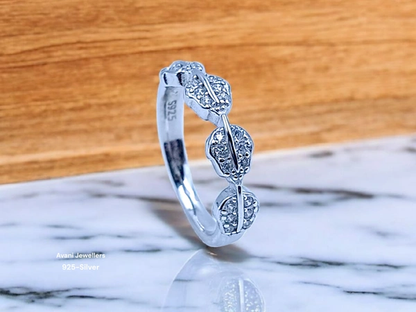 Silver Ladies Fancy Ring - 2.44, 9
