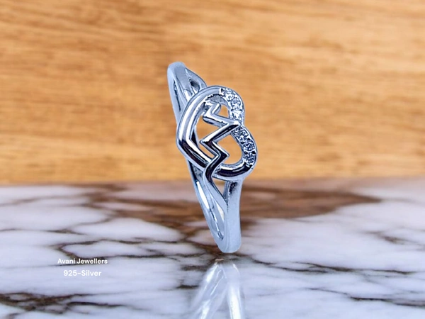 Silver Ladies Fancy Ring - 2.05, 16