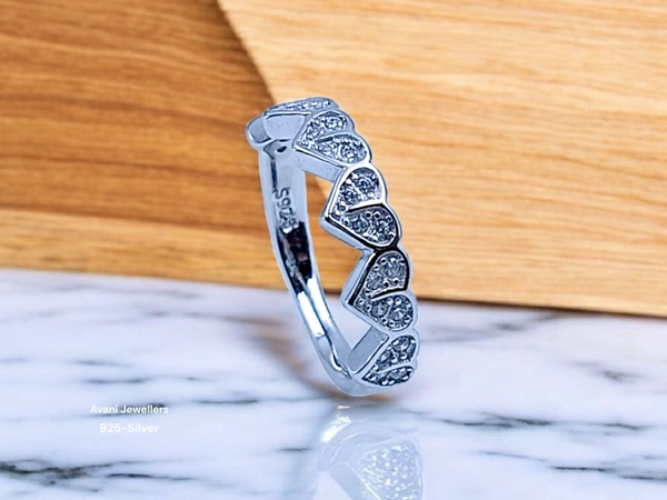 Silver Ladies Fancy Ring - 2.47, 9