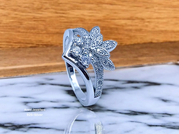 Silver Ladies Fancy Ring - 3.11, 13