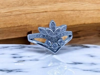 Silver Ladies Fancy Ring - 3.11, 13