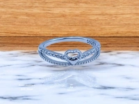 Silver Ladies Fancy Ring - 1.64, 12