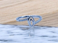Silver Ladies Fancy Ring - 1.53, 15