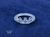 Silver Ladies Fancy Ring - 1.95, 9