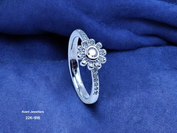 Silver Ladies Fancy Ring - 2.65, 15
