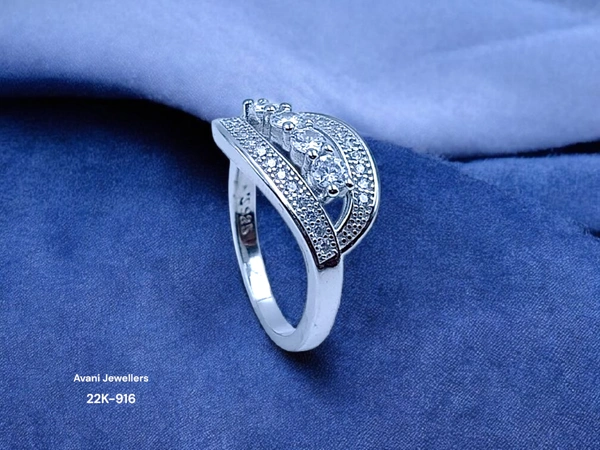 Silver Ladies Fancy Ring - 3.59, 14