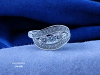 Silver Ladies Fancy Ring - 3.59, 14