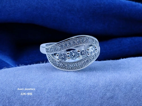 Silver Ladies Fancy Ring - 3.59, 14