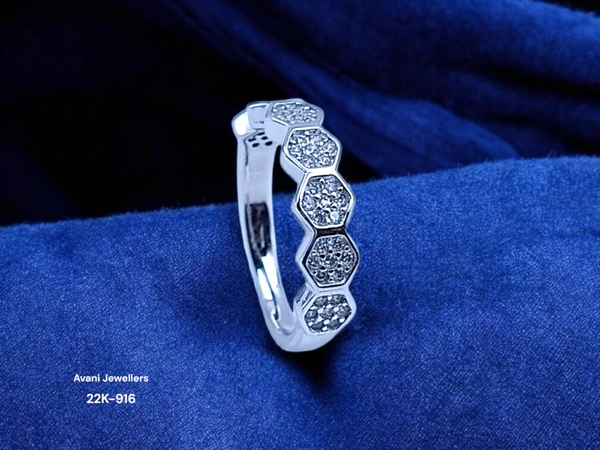 Silver Ladies Fancy Ring - 2.45, 9