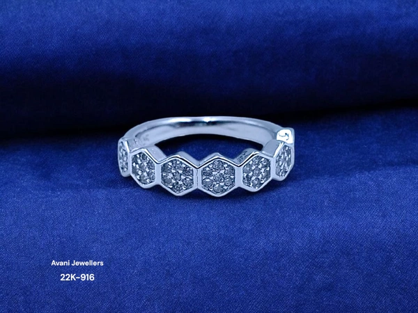 Silver Ladies Fancy Ring - 2.45, 9