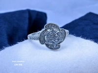 Silver Ladies Fancy Ring - 3.62, 14