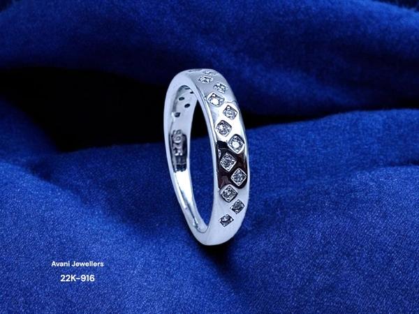 Silver Ladies Fancy Ring - 2.52, 9