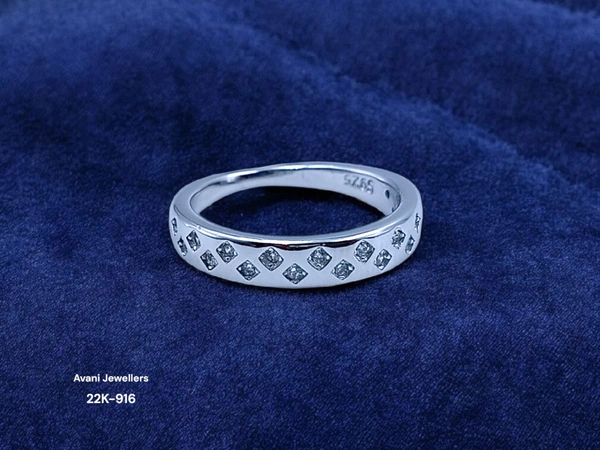 Silver Ladies Fancy Ring - 2.52, 9