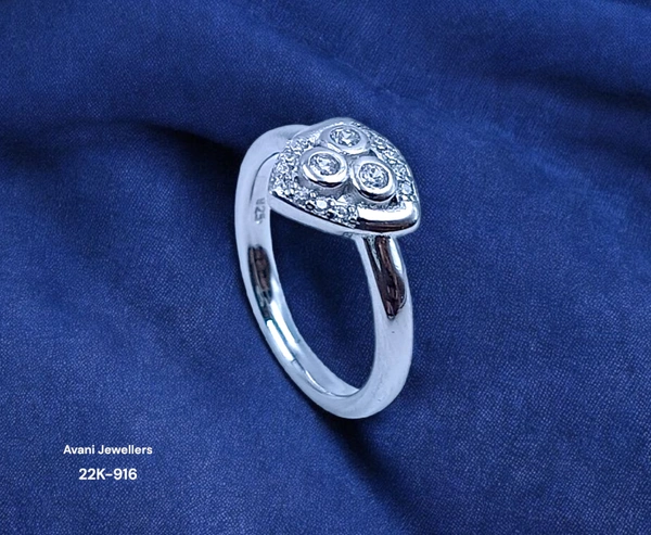 Silver Ladies Fancy Ring - 2.53, 9