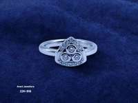 Silver Ladies Fancy Ring - 2.53, 9