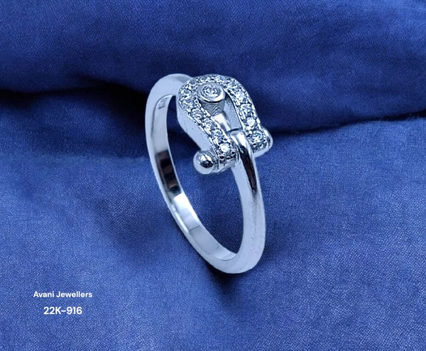 Silver Ladies Fancy Ring - 2.41, 11