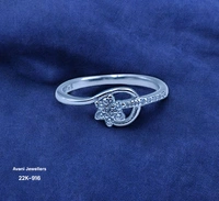 Silver Ladies Fancy Ring - 1.5, 14