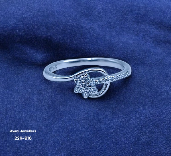 Silver Ladies Fancy Ring - 1.5, 14