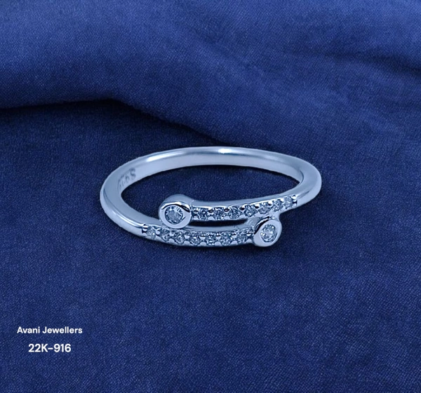 Silver Ladies Fancy Ring - 1.55, 13