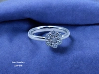 Silver Ladies Fancy Ring - 2.36, 11