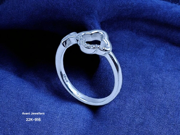 Silver Ladies Fancy Ring - 2.18, 11