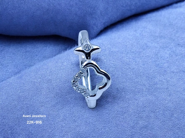 Silver Ladies Fancy Ring - 2.18, 11