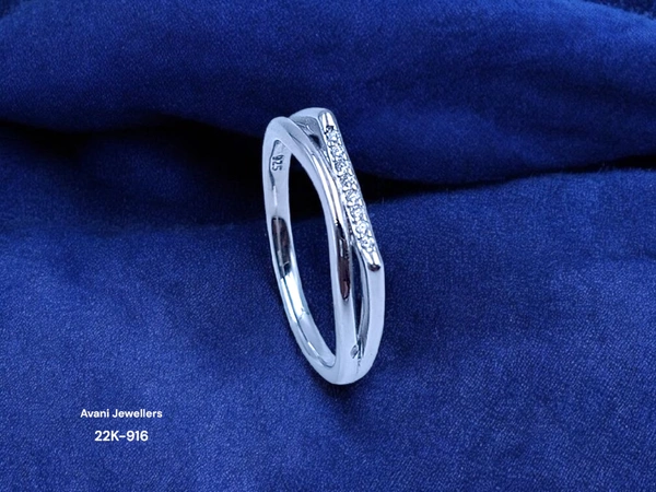 Silver Ladies Fancy Ring - 2.09, 17