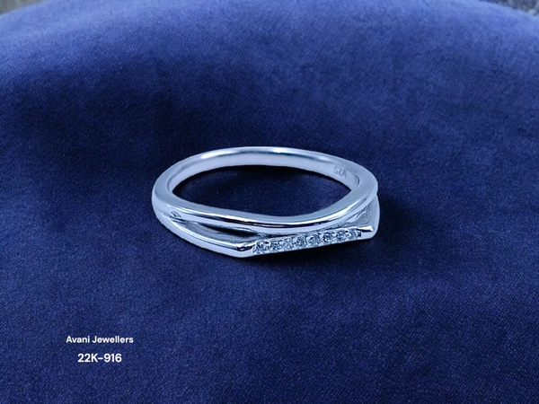 Silver Ladies Fancy Ring - 2.09, 17