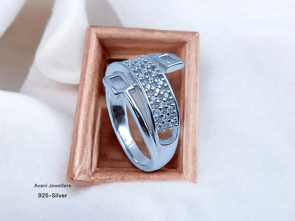 Silver Ladies Fancy Ring - 3.07, 11