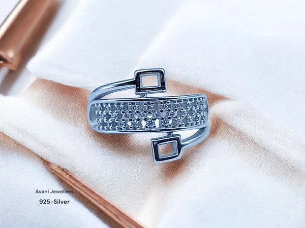 Silver Ladies Fancy Ring - 3.07, 11