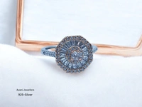 Silver Ladies Fancy Ring - 3.05, 18