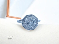 Silver Ladies Fancy Ring - 3.05, 18