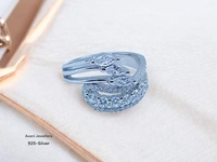 Silver Ladies Fancy Ring - 4.21, 14
