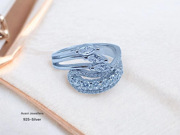 Silver Ladies Fancy Ring - 4.21, 14