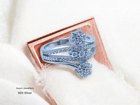 Silver Ladies Fancy Ring - 4.12, 12
