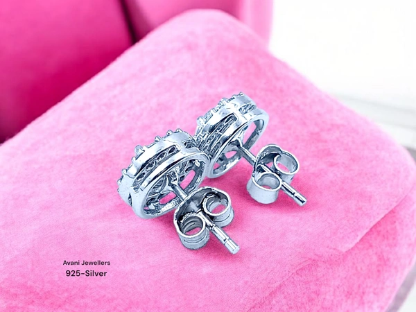 Silver Fancy Studs - 3.22