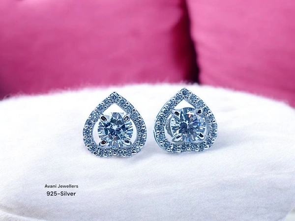 Silver Fancy Studs - 4.16