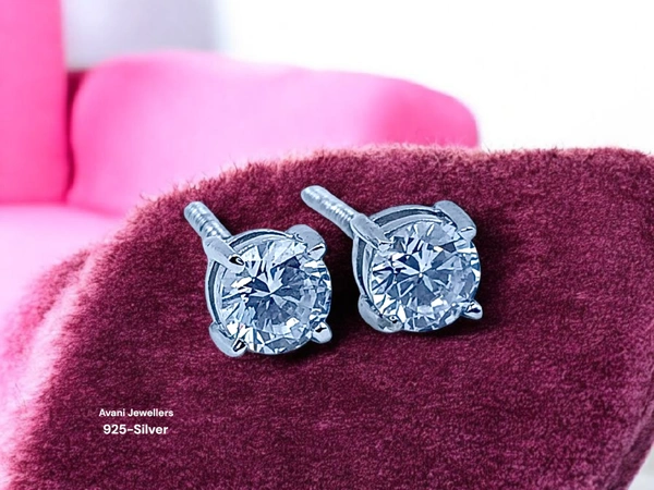 Silver Fancy Studs - 2.4