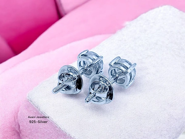 Silver Fancy Studs - 2.4