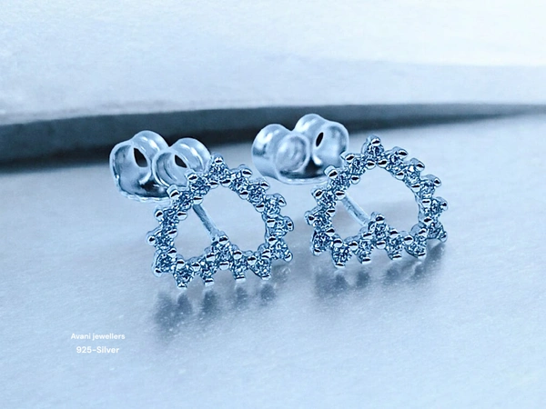 Silver Fancy Studs - 1.13