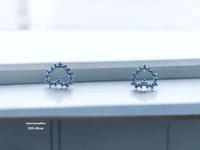 Silver Fancy Studs - 1.13